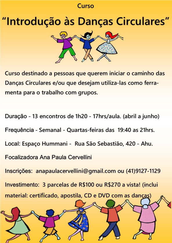 Curso Introdução as Danças Circulares - Hummani-