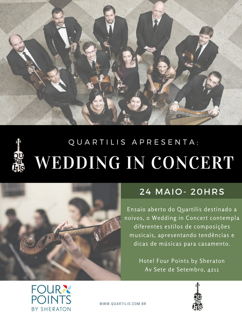 Wedding in Concert 24 de maio de 2018